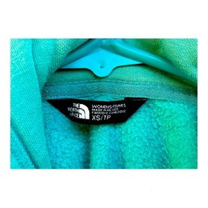 Blue and Black North Face XS Pullover Hoodie